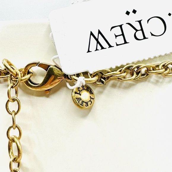 J. Crew Neon and Smoke‎ Crystal Spike Chain Necklace - Picture 6 of 6